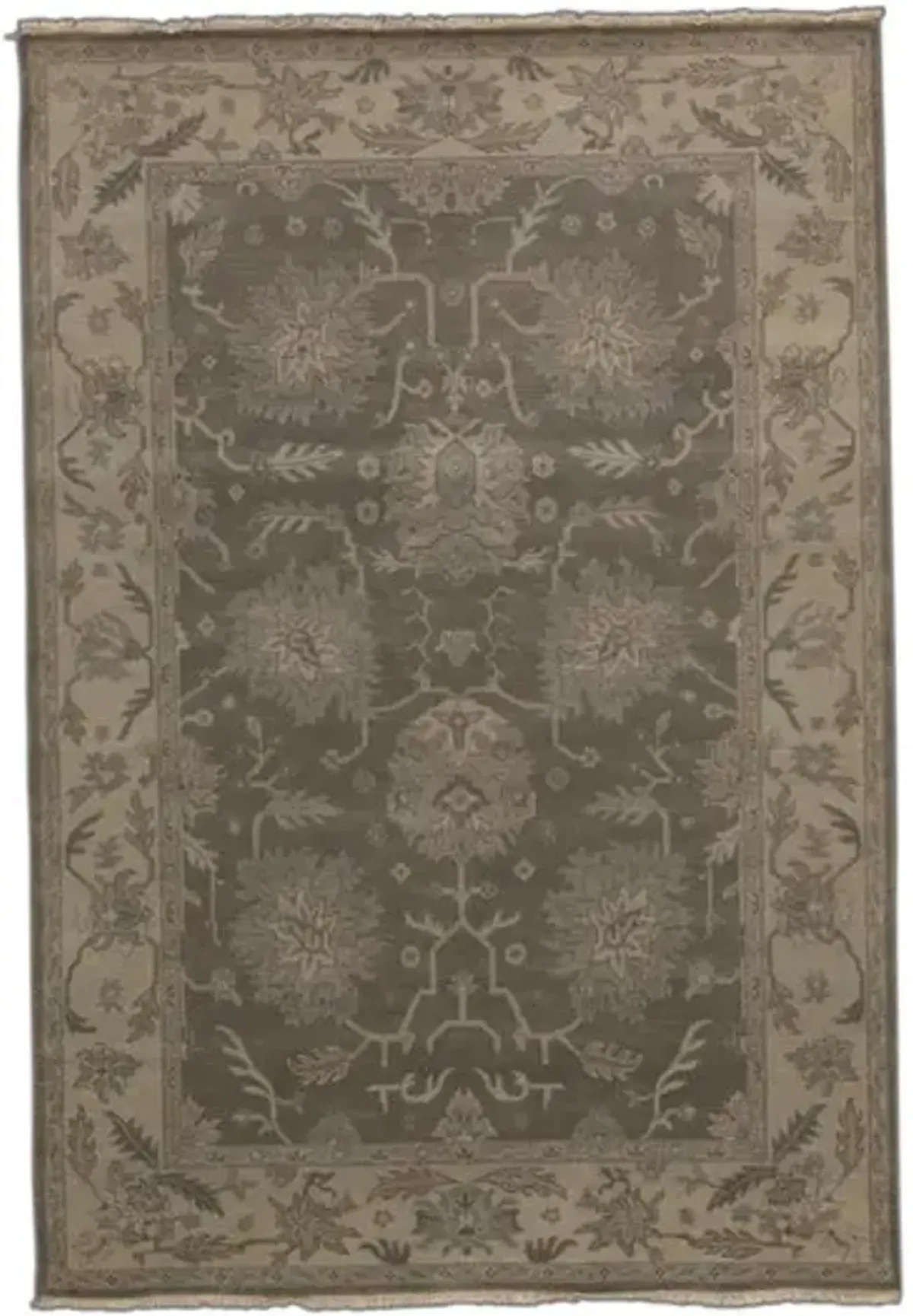 Hand Knotted 6 0  X 8 11  Area Rug