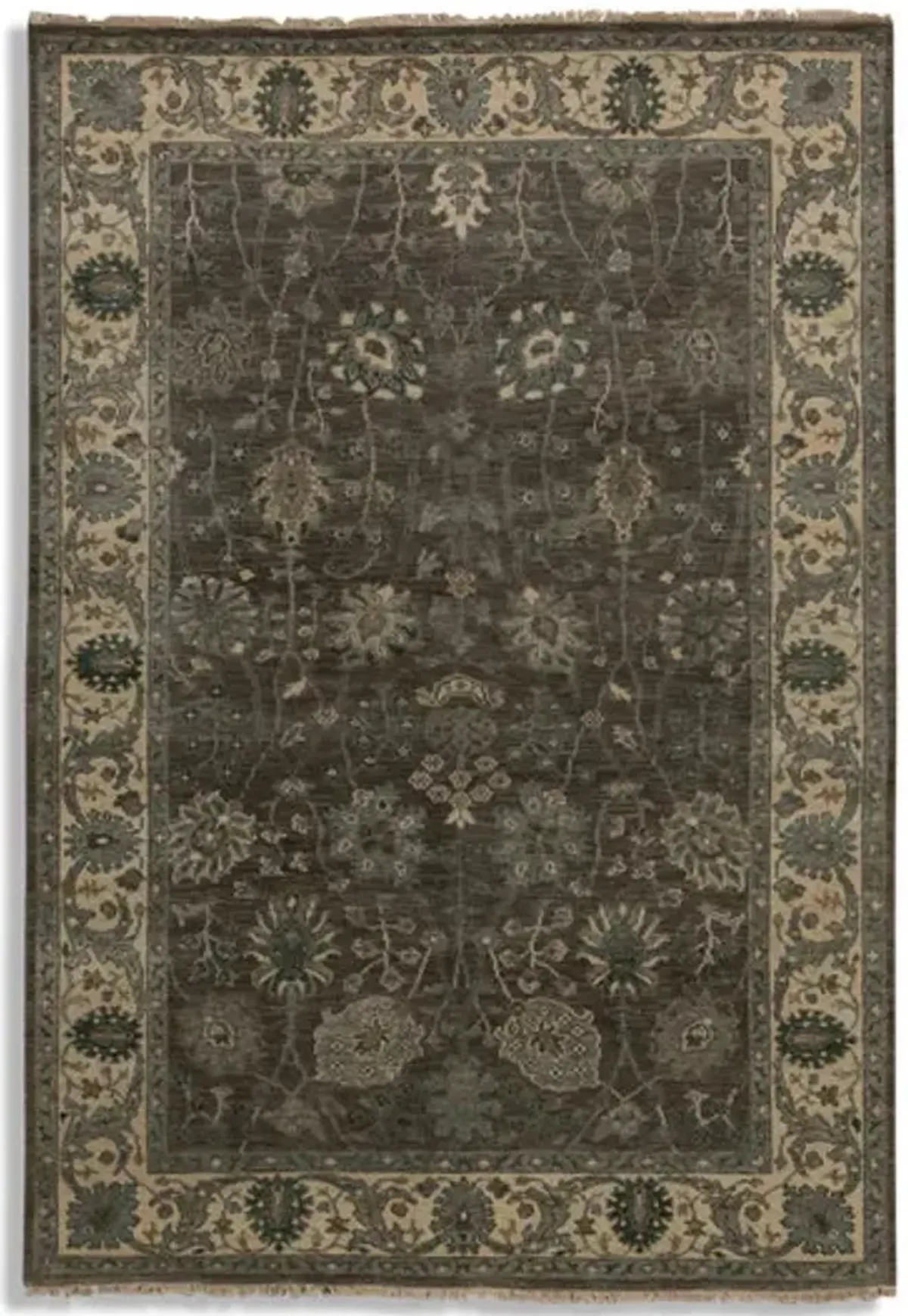 Hand Knotted 6 0  X 8 9  Area Rug