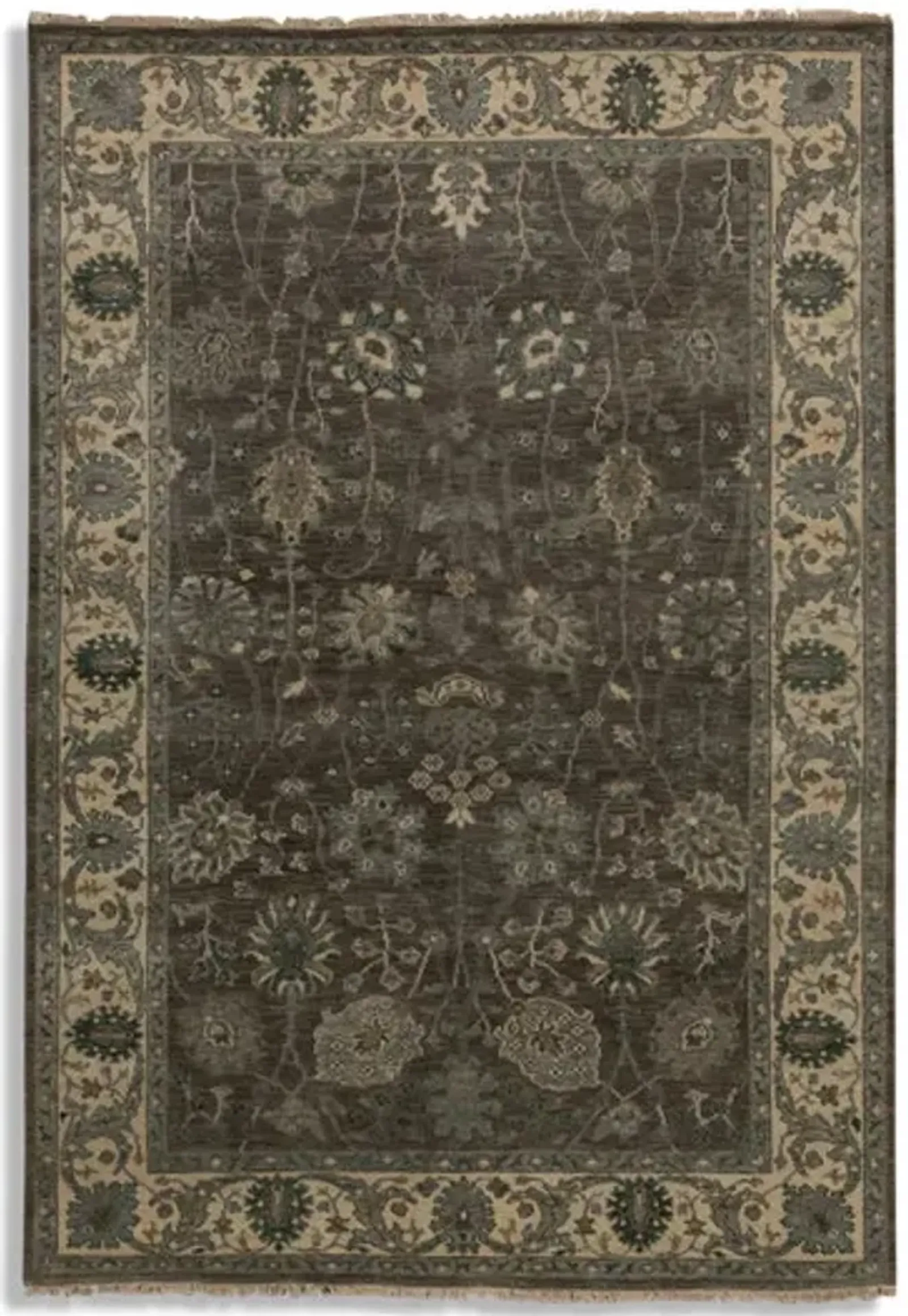 Hand Knotted 6 0  X 8 9  Area Rug