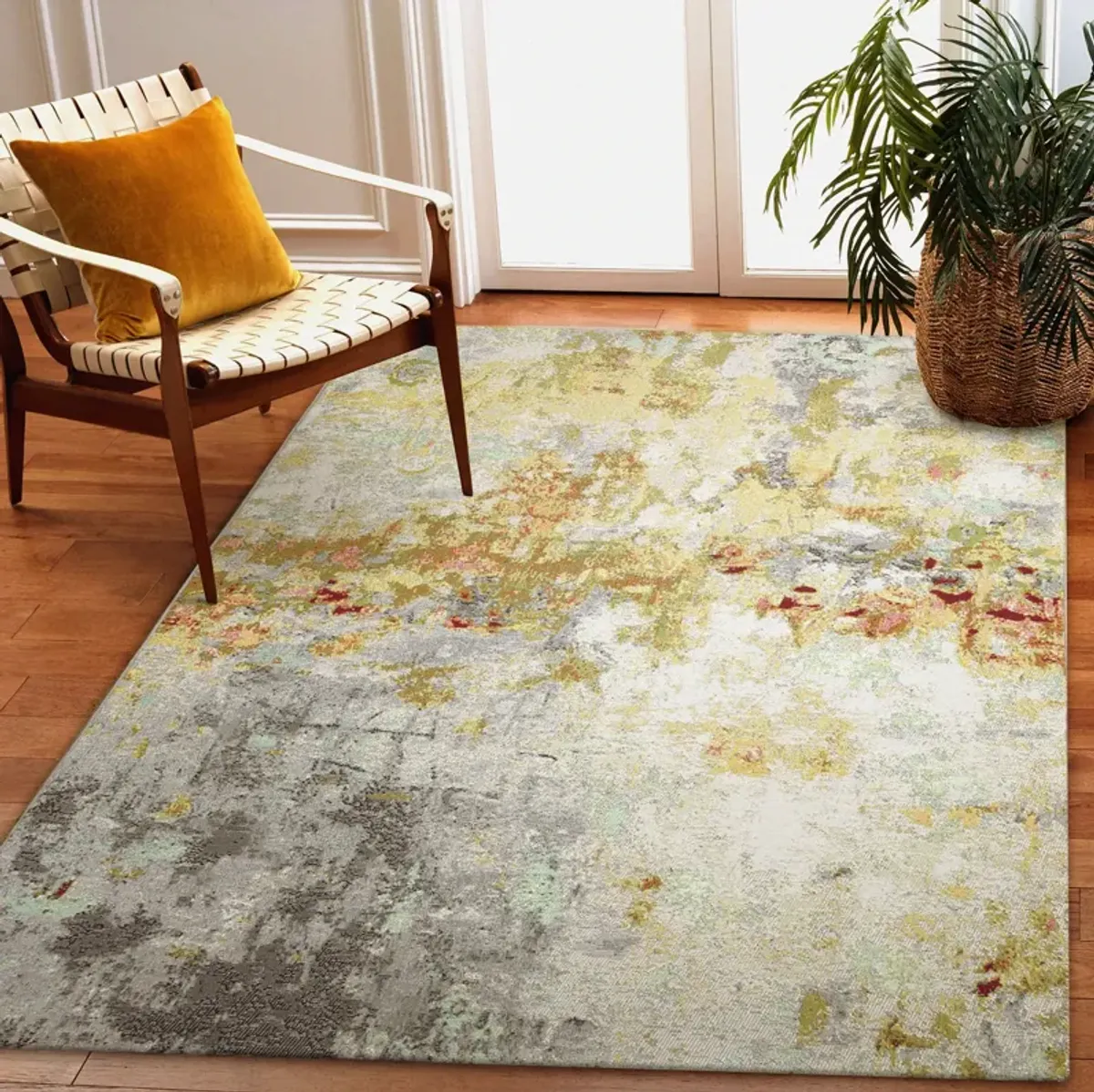 Marina Abstract Multi 6 6  x 9 4  Area Rug