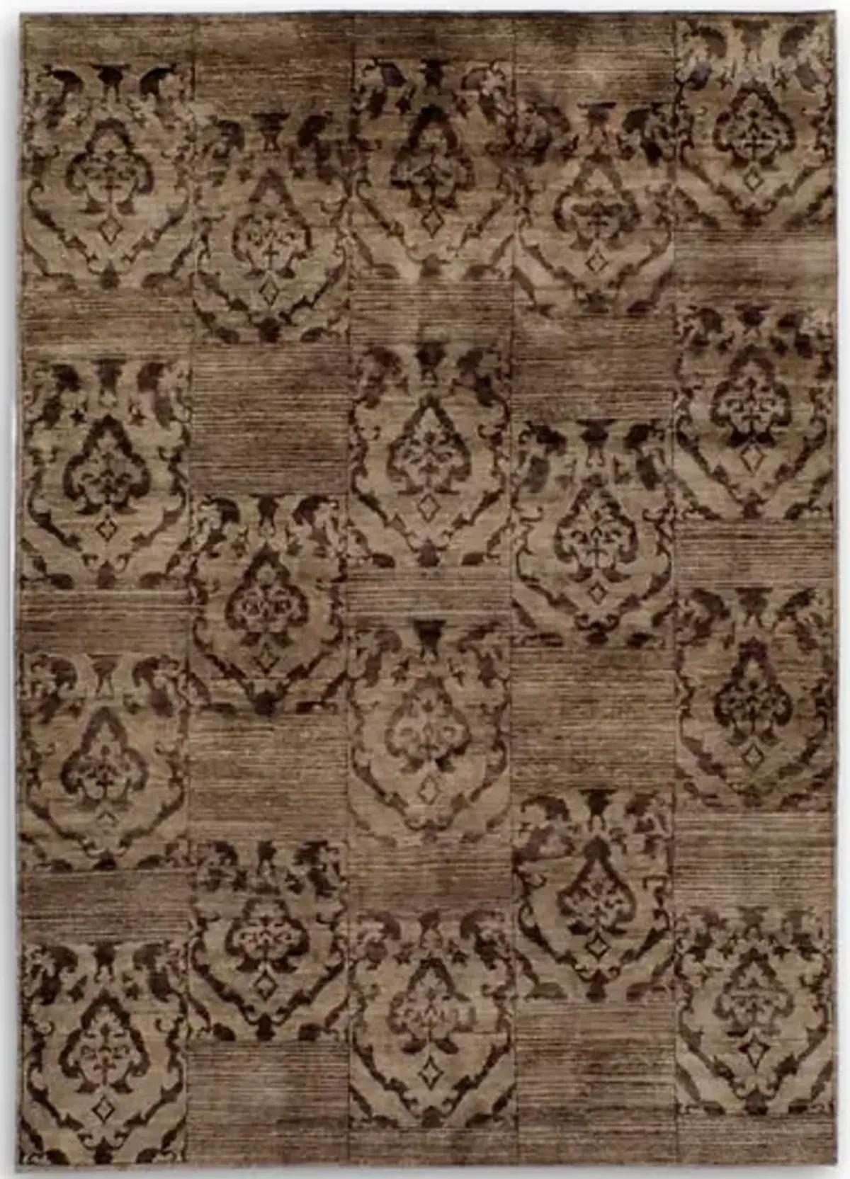 Hand Knotted Area Rug - 7 11  X 5 6 