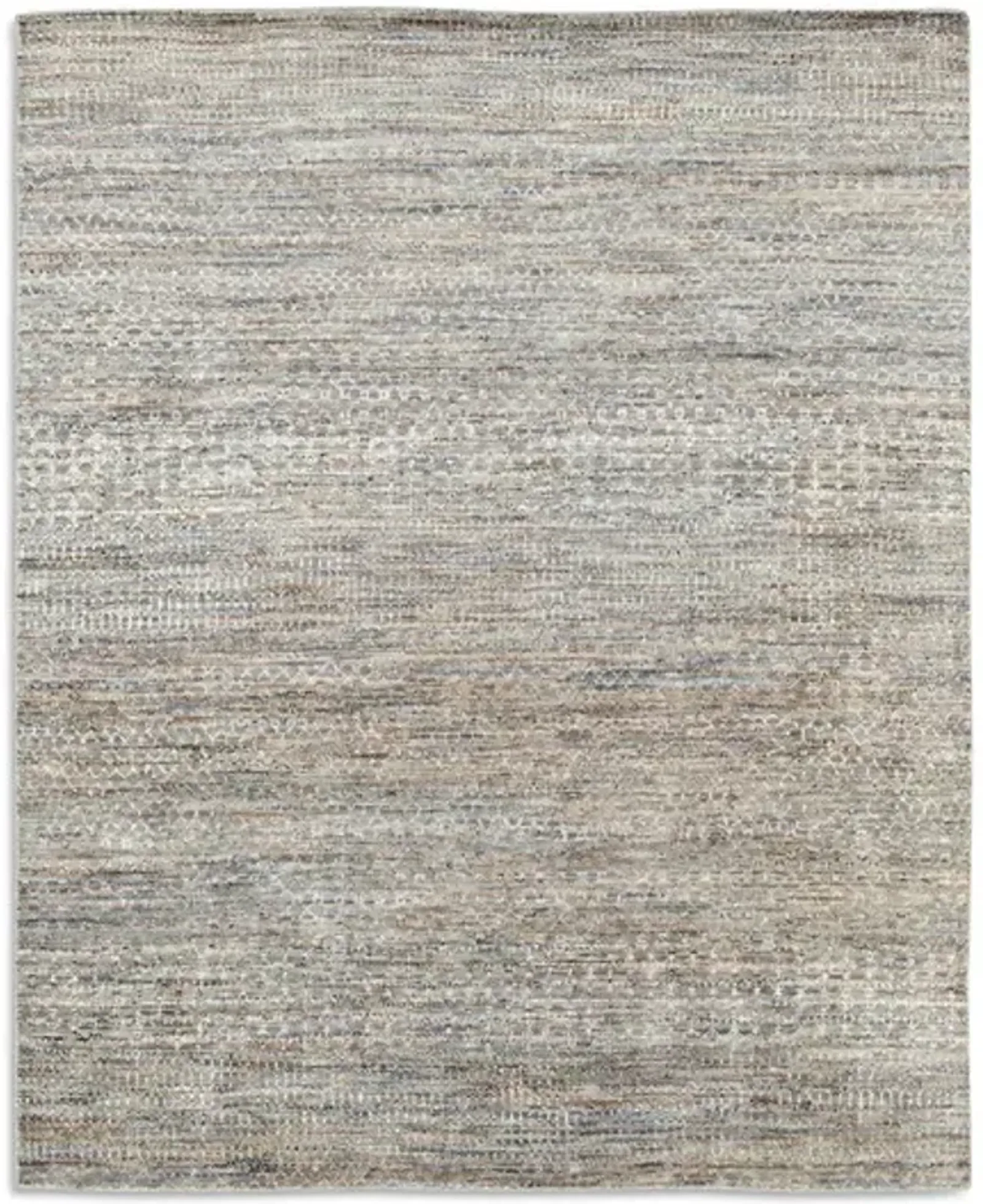 Kolkata Grey Area Rug Round - 6 0  x 6 0 