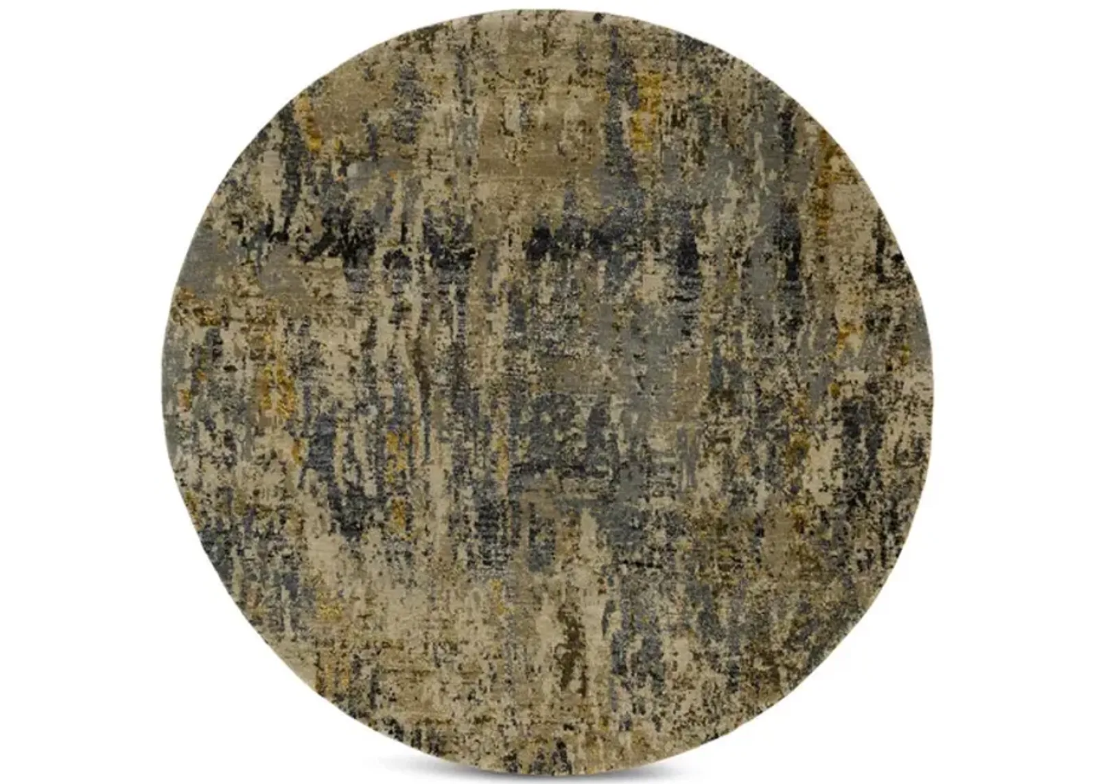 Hand Knotted 5 11  X 5 11  Round Area Rug