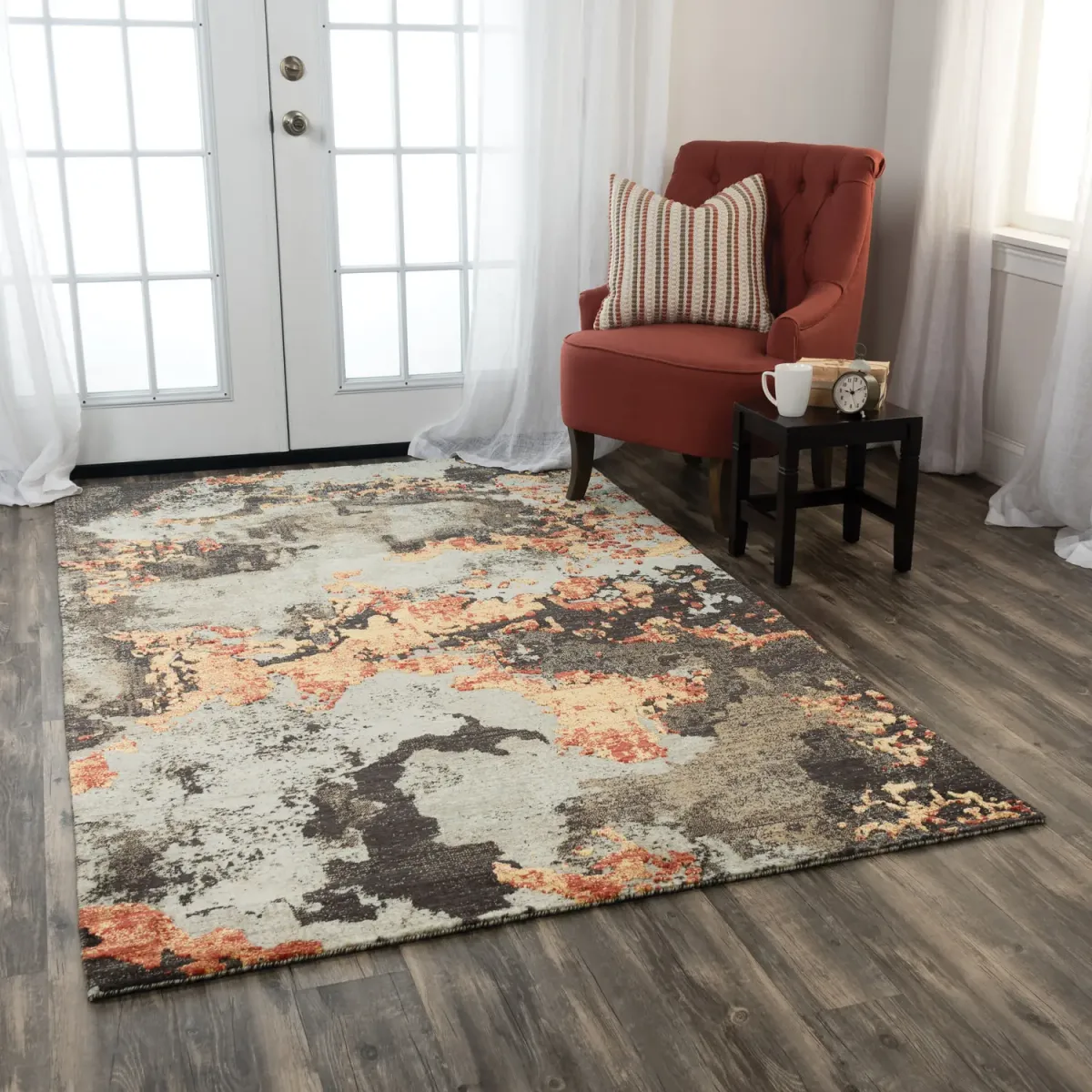 Premier Orange Area Rug - 8 0  x 10 0 