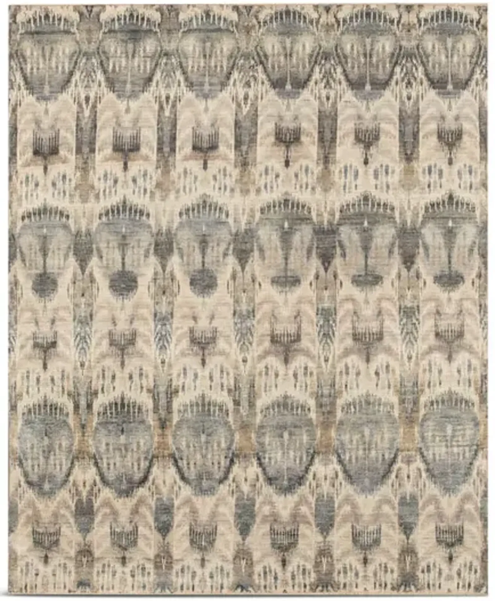 Hand Knotted Area Rug - 8 0  X 9 8 