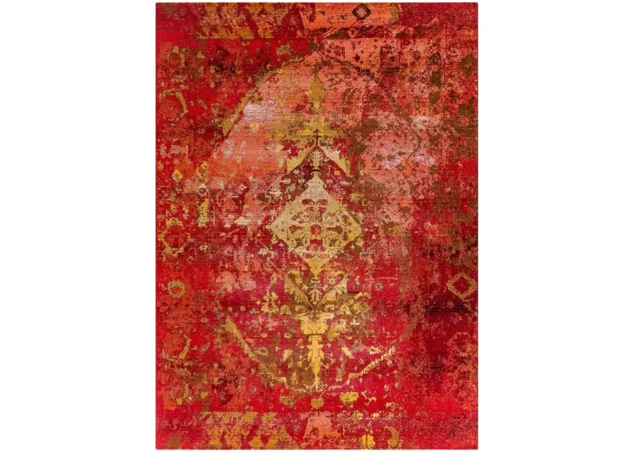 Marina Kermin Saffron 7 10  x 9 10  Area Rug