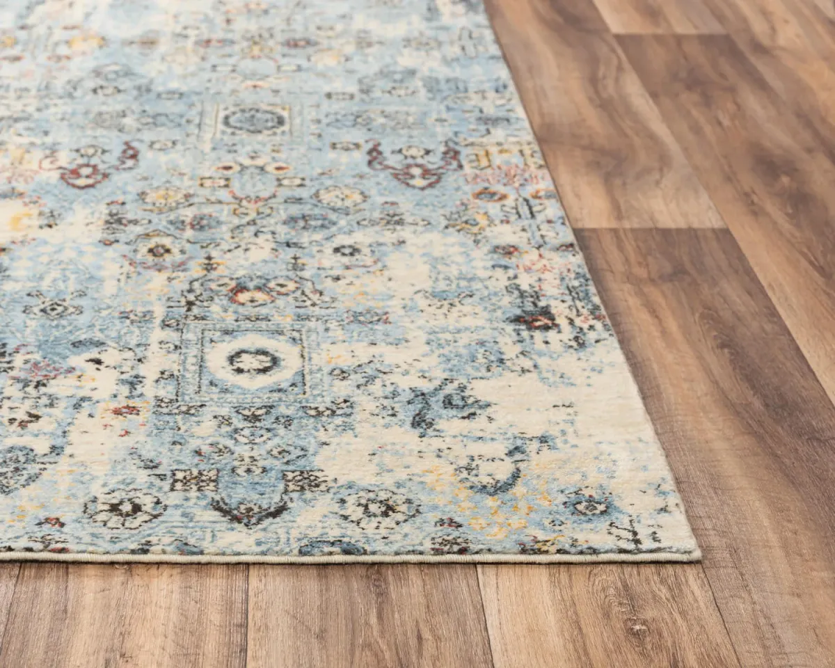 Ovation Blue Area Rug - 8 0  X 10 0
