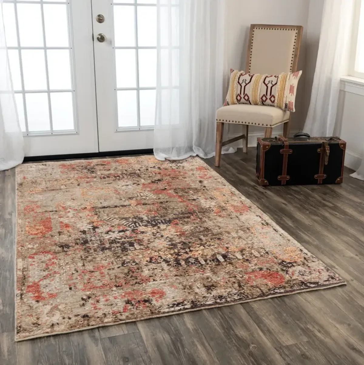 Premier Rust Beige Area Rug - 8 0  X 10 0 