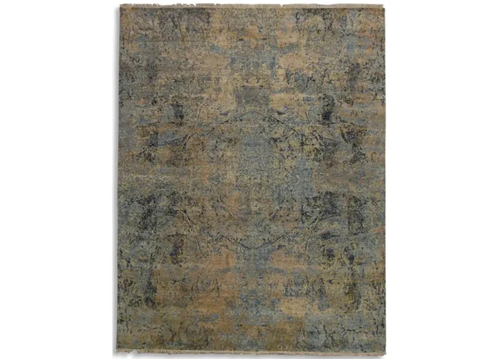 Hand Knotted 7 11  x 10 2  Area Rug