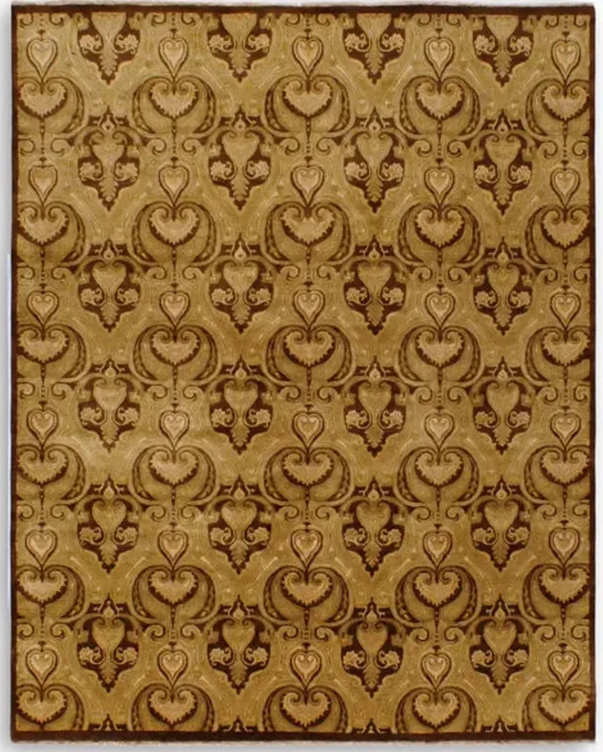 Hand Knotted Area Rug - 8 0  X 9 11 