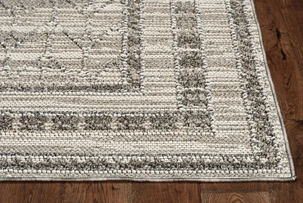 Terrace Grey Elliot 7 10  X 10 1  Area Rug