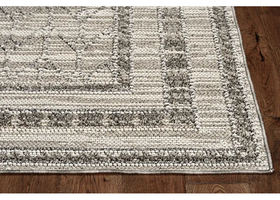 Terrace Grey Elliot 7 10  X 10 1  Area Rug