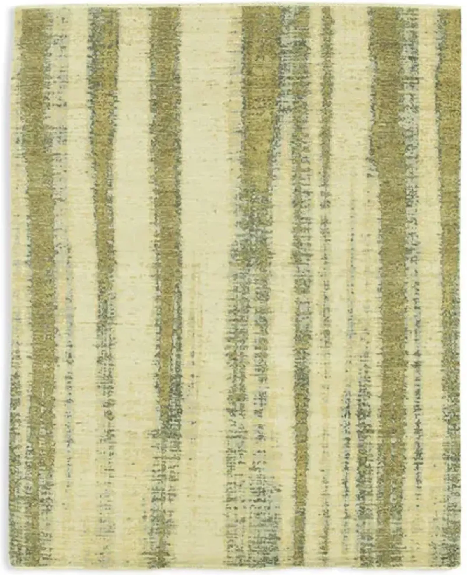 Hand Knotted Area Rug - 7 11  x 9 11 