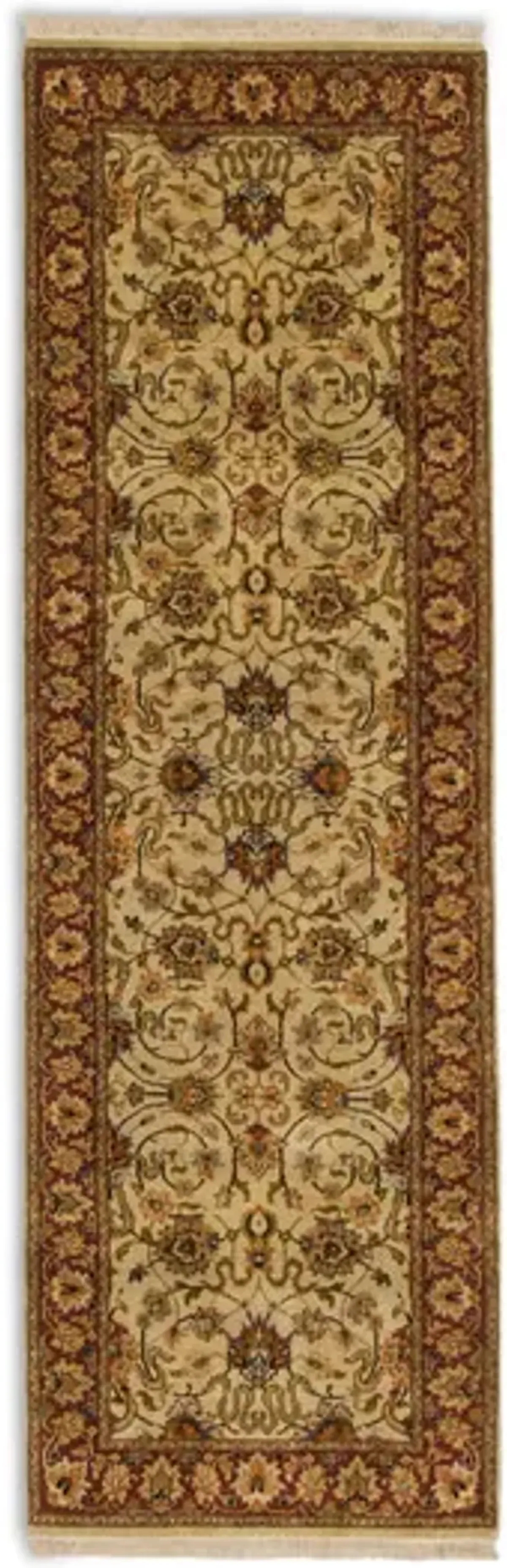 Hand Knotted Area Rug - 2 6  X 8 2 