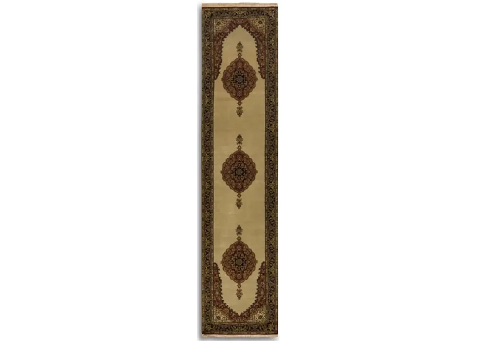 Hand Knotted Area Rug - 2 8  X 11 9  