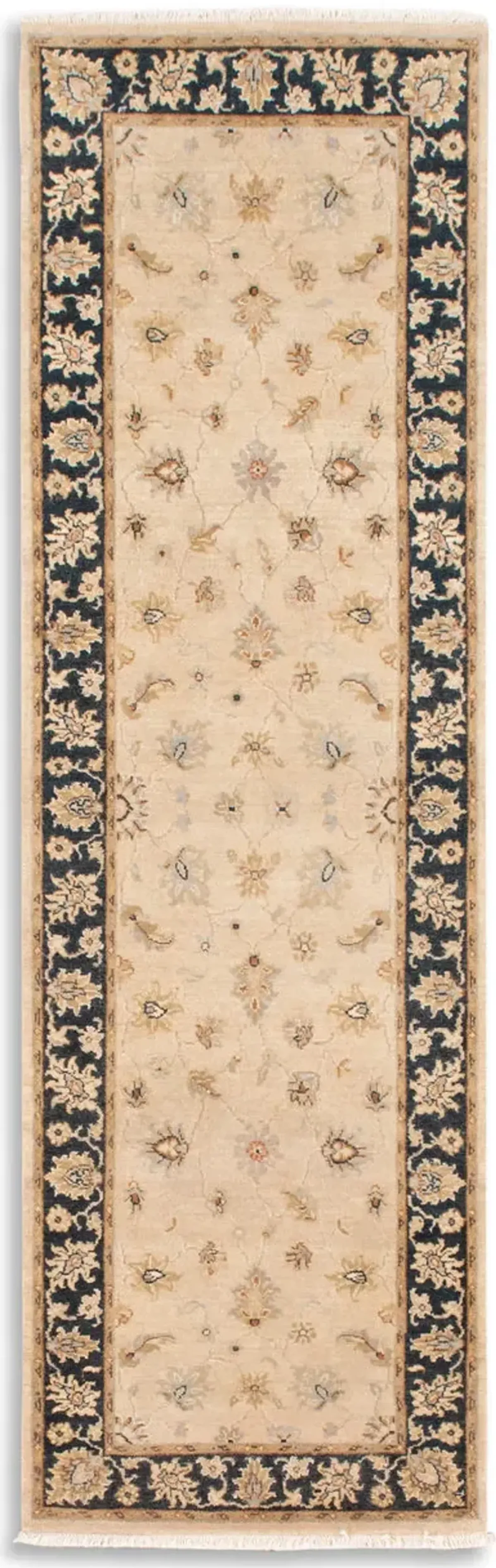 Hand Knotted Area Rug - 2 5  X 8 0  