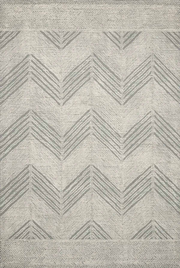 Kopa Grey Ivory - 2 6  x 7 6  Area Rug
