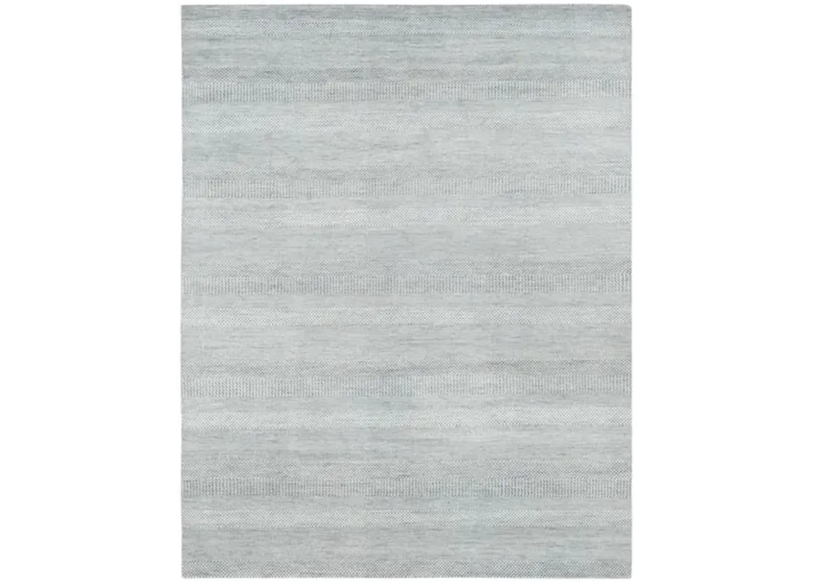 Indore Blue Silver Area Rug - 2 6  X 12 0 