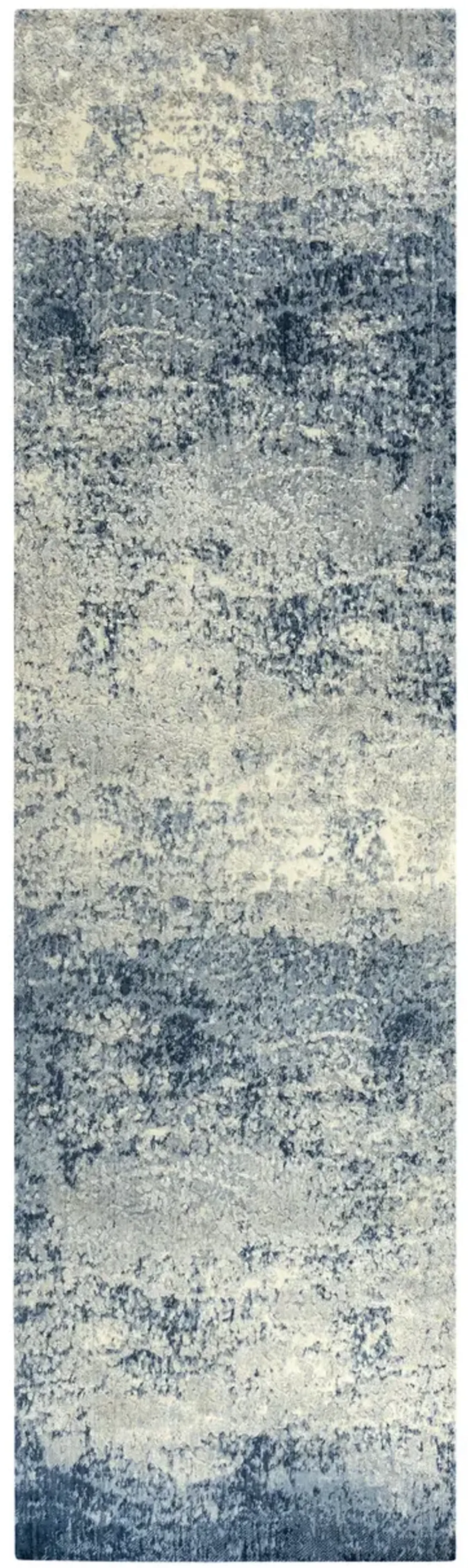 Artistry Blue Ivory Area Rug - 2 6  X 10 0   