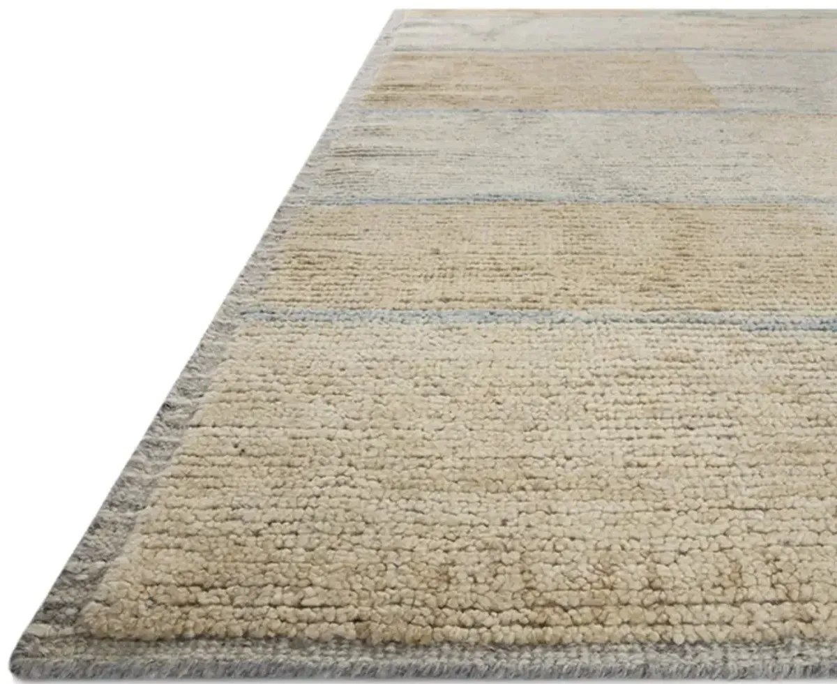 Amber Lewis Sky Wheat Area Rug - 2 6  X 8 6 