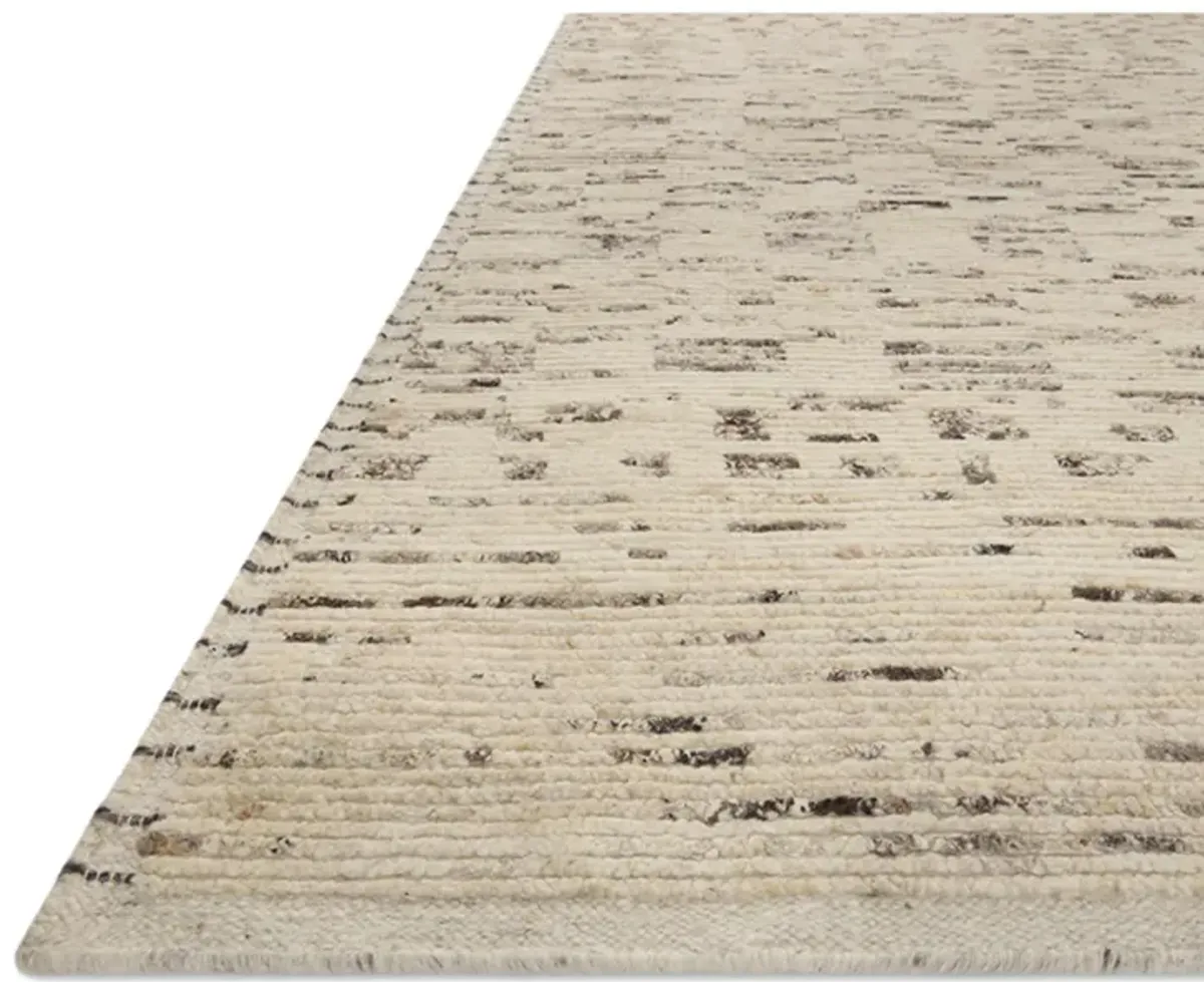 Amber Lewis Briyana Natural Granite Area Rug - 2 6  X 11 6  