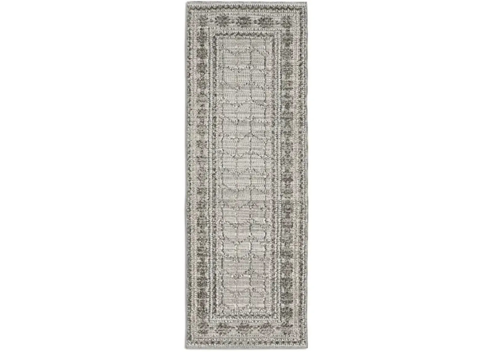 Terrace Grey Elliot 2 7  X 7 9  Area Rug