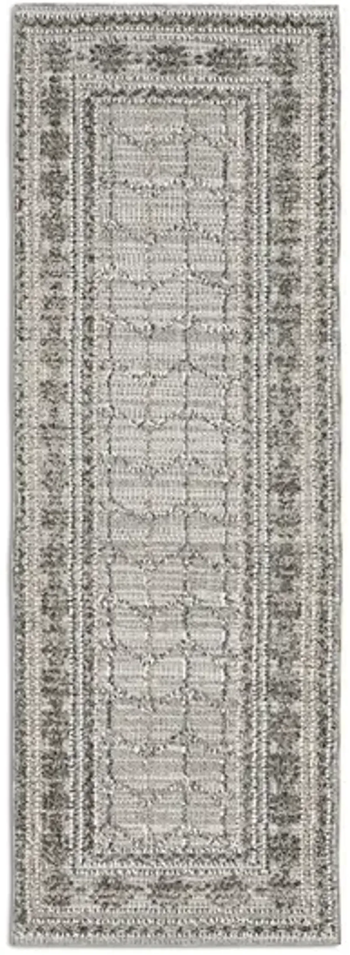 Terrace Grey Elliot 2 7  X 7 9  Area Rug