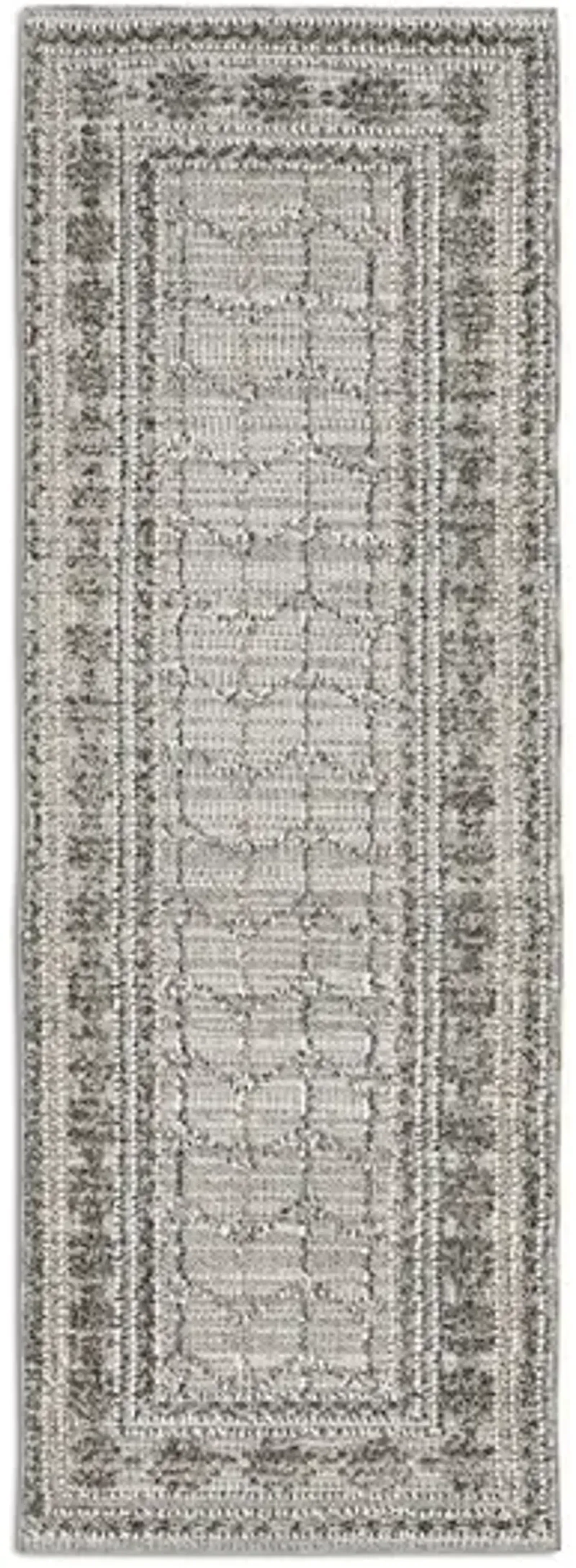 Terrace Grey Elliot 2 7  X 7 9  Area Rug