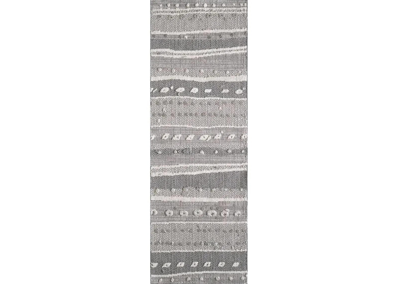 Terrace Grey Terrain 2 7  X 7 9  Area Rug