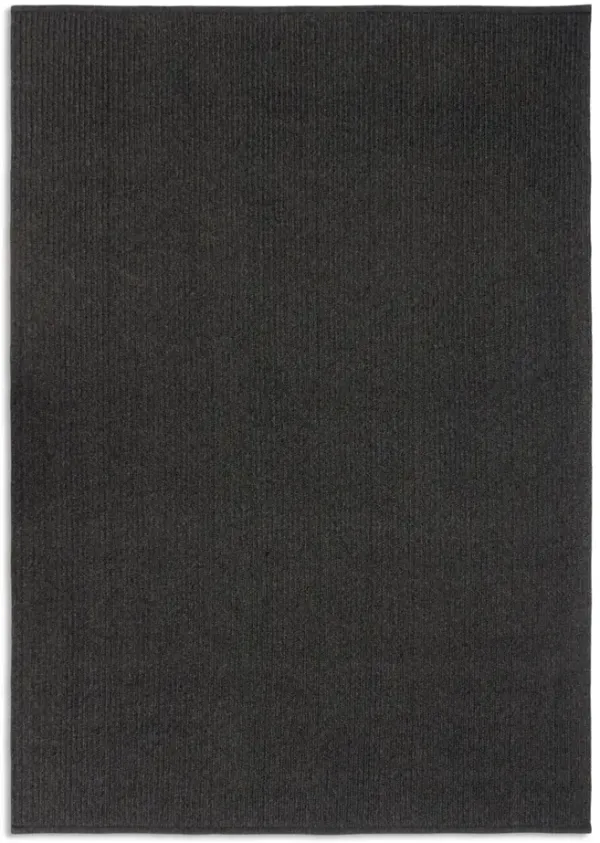Calais Premium Charcoal 2 0  x 7 6  Area Rug