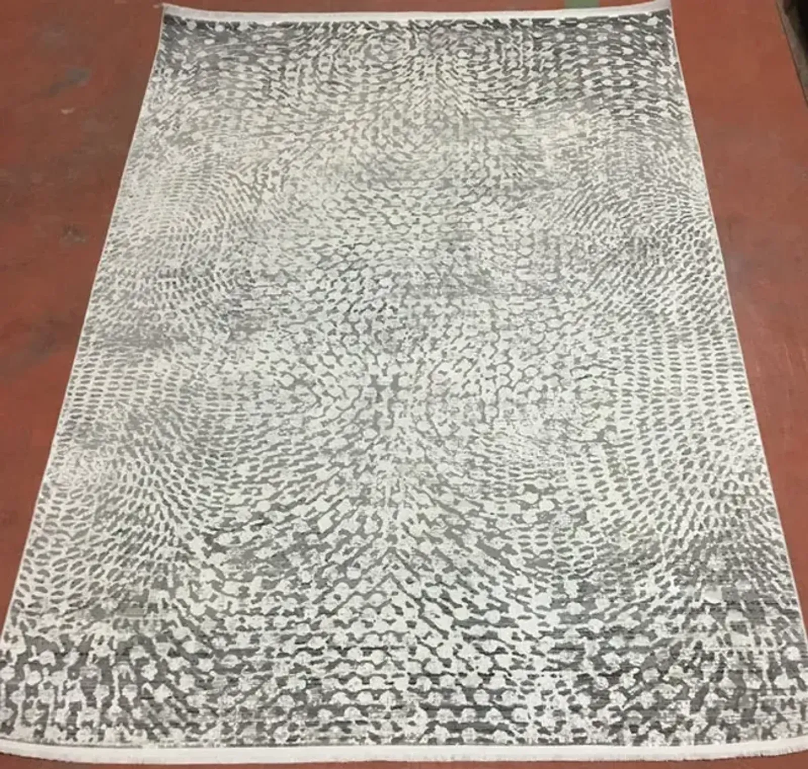 Clara Grey Area Rug - 2 2  X 10 0 