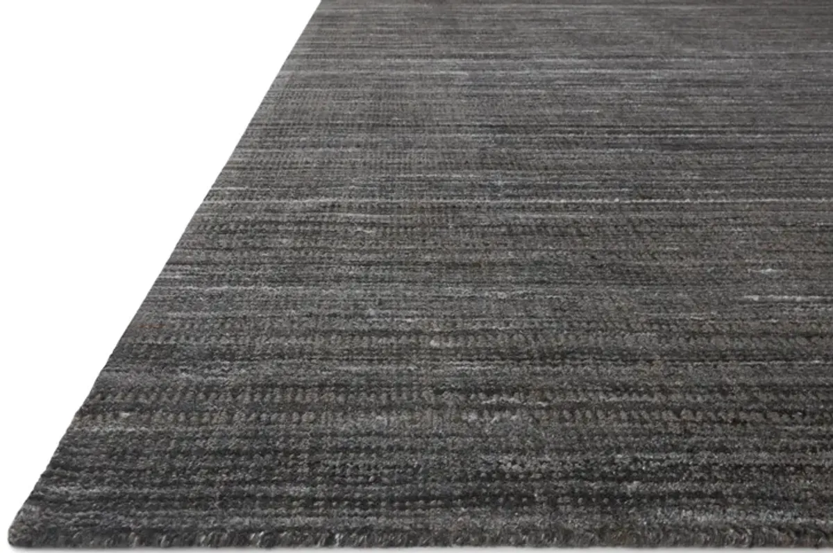 Jaime Graphite Charcoal Area Rug - 8 6  X 11 6 