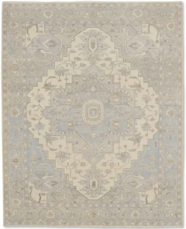 Hand Knotted Area Rug - 8 2  X 10 3  