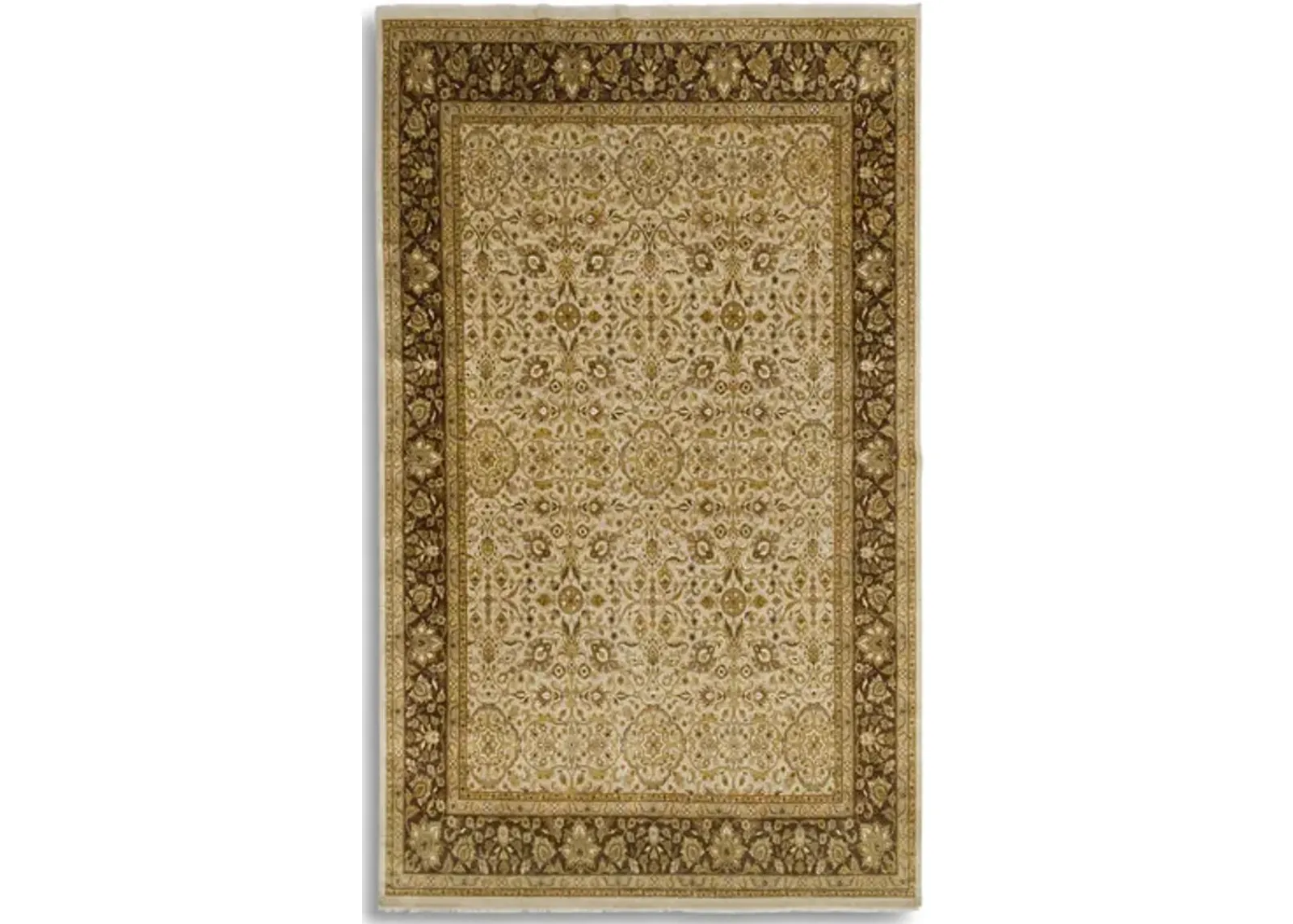 Hand Knotted Area Rug - 10 0  X 16 1  