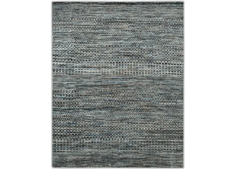 Kolkata Charcoal Area Rug - 8 6  X 11 6 