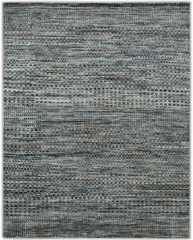 Kolkata Charcoal Area Rug - 8 6  X 11 6 