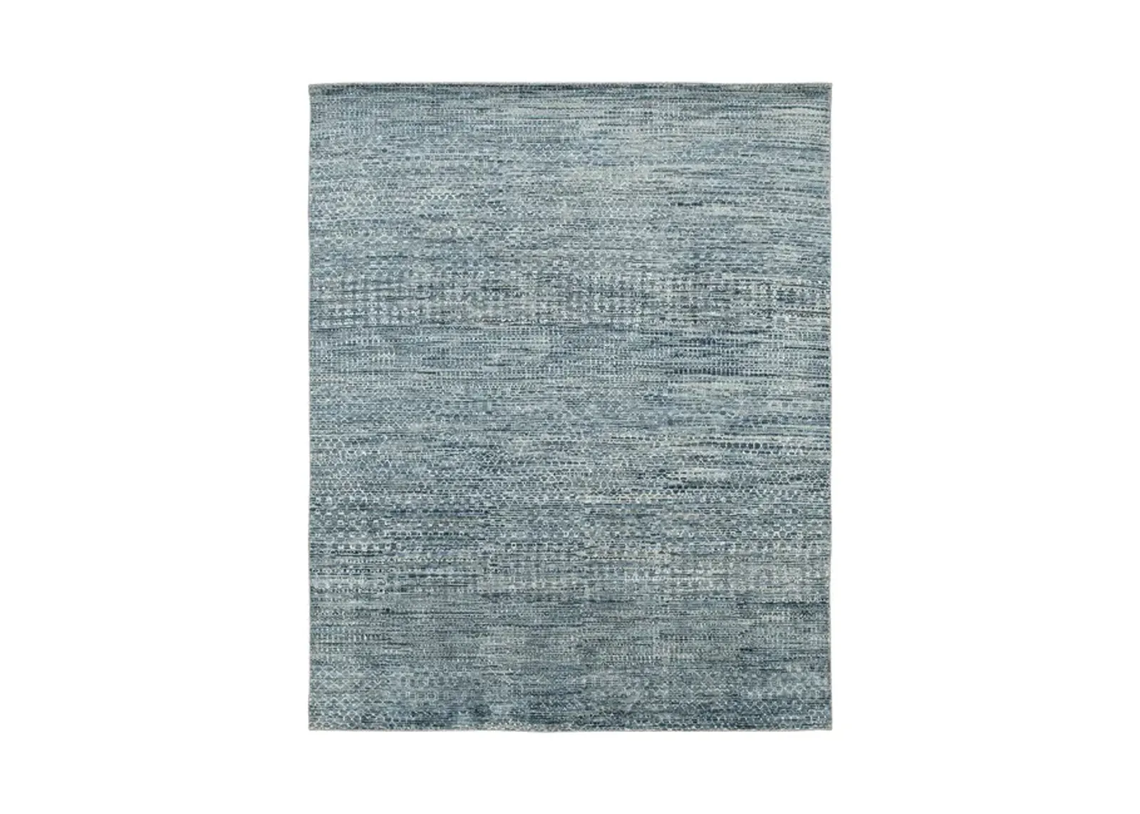 Kolkata Blue Area Rug - 8 6  X 11 6 