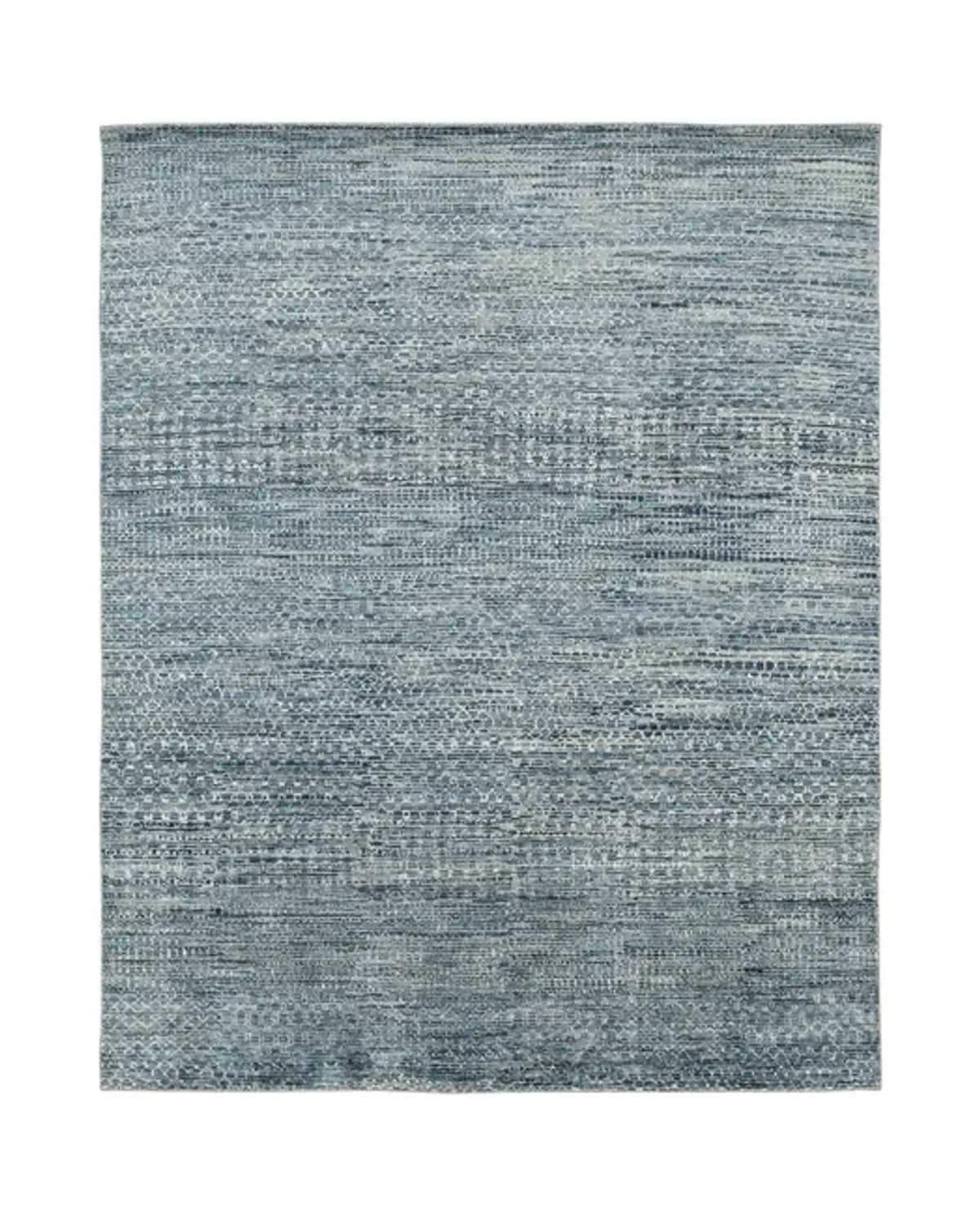 Kolkata Blue Area Rug - 8 6  X 11 6 