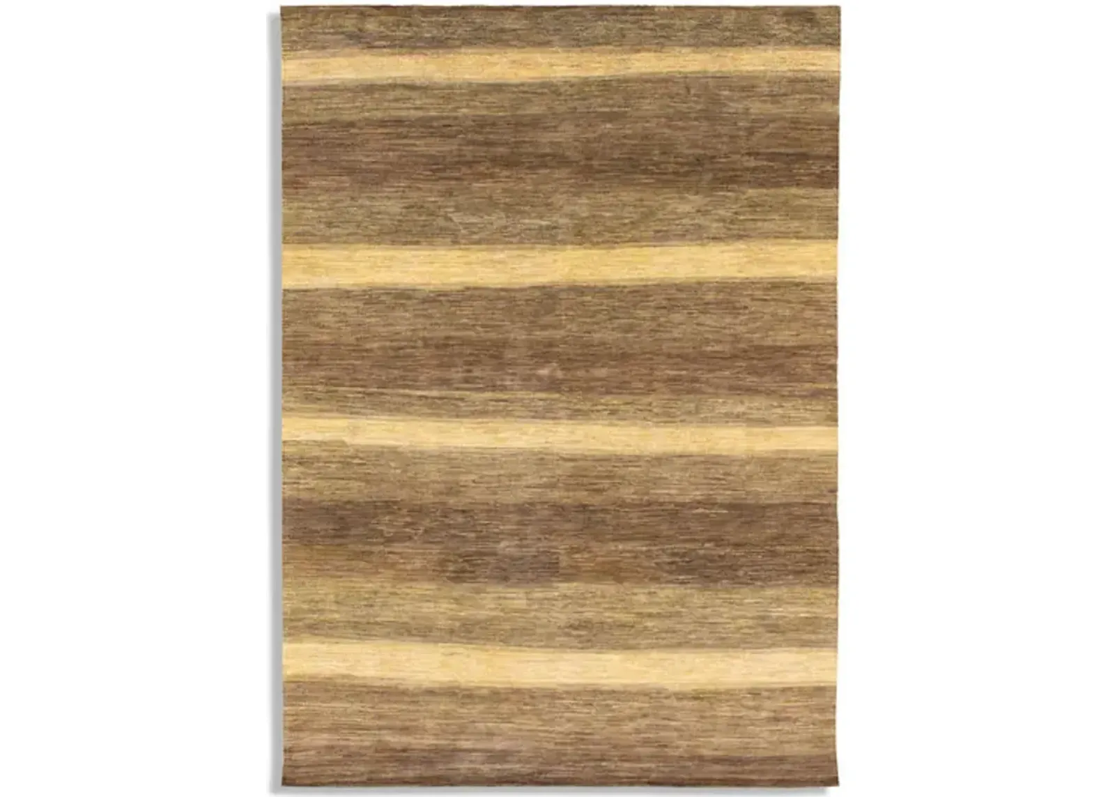 Hand Knotted Area Rug - 9 11  X 13 10 