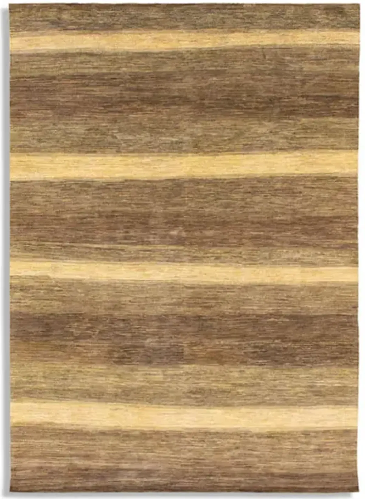 Hand Knotted Area Rug - 9 11  X 13 10 