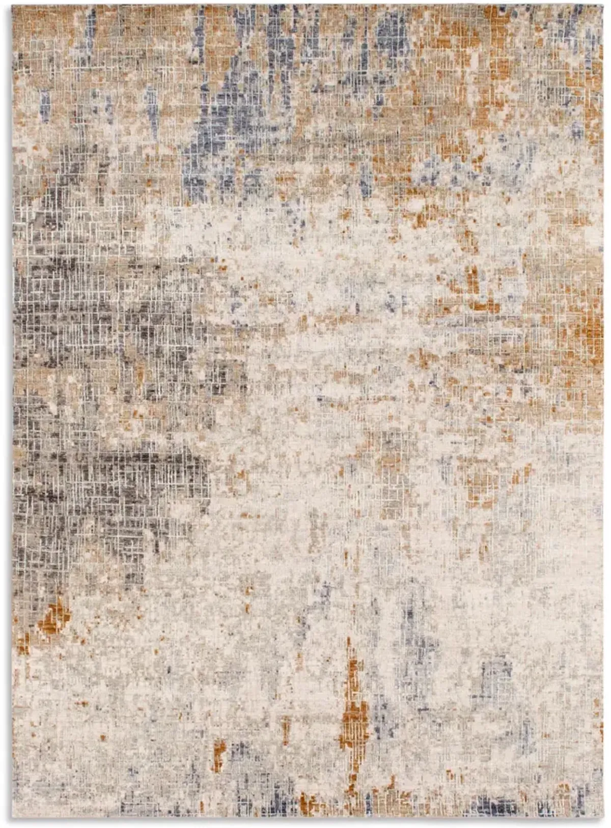 Galaxy Grid 9 0  x 12 0  Area Rug