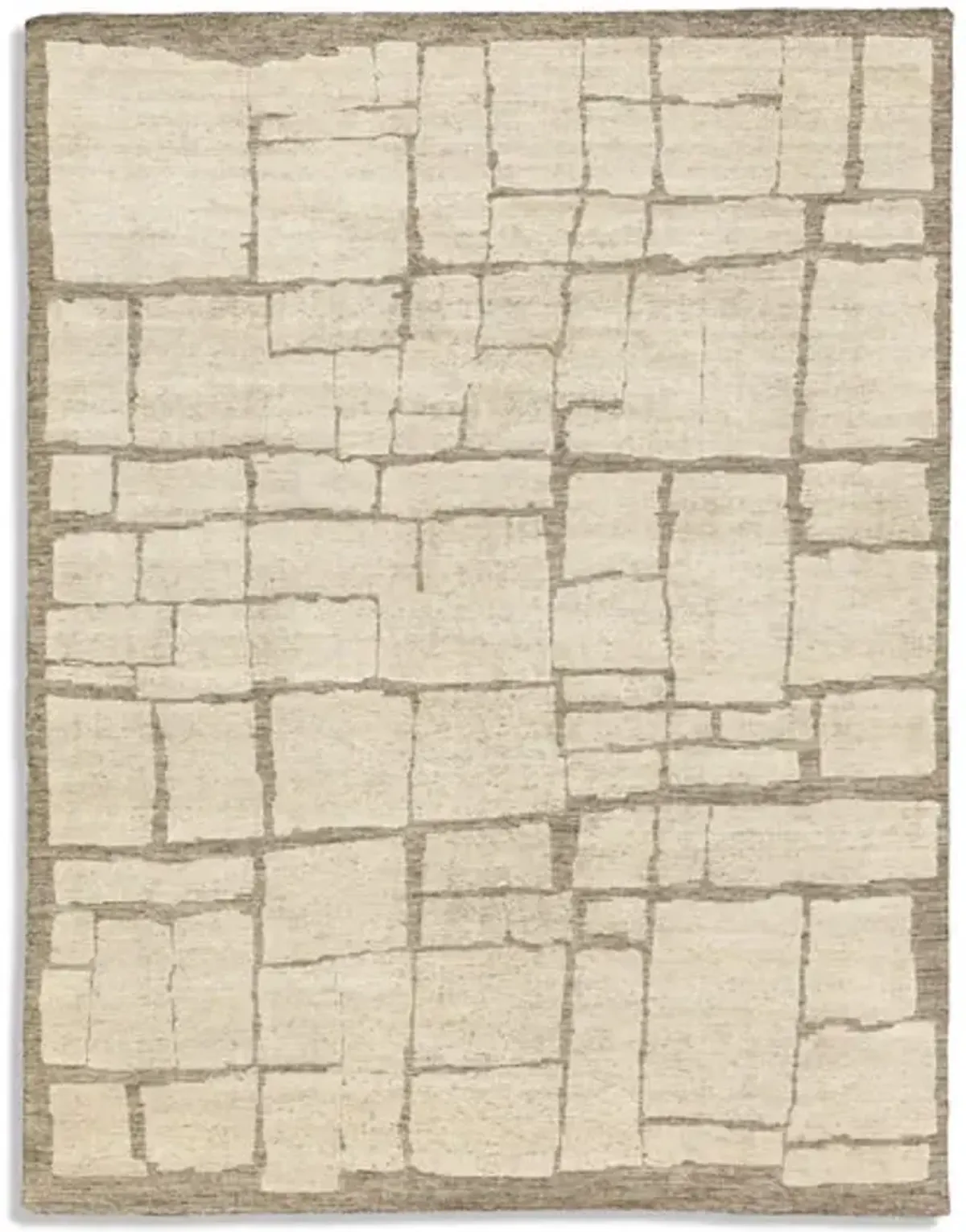 Hand Knotted 9 4  X 12 1  Area Rug