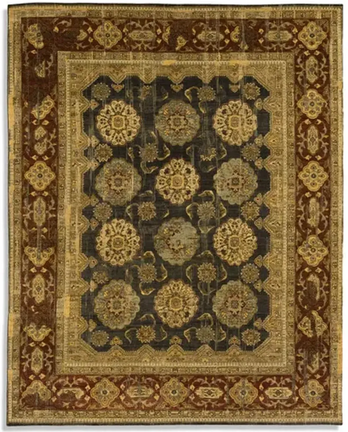 Hand Knotted 8 0  X 10 0  Area Rug