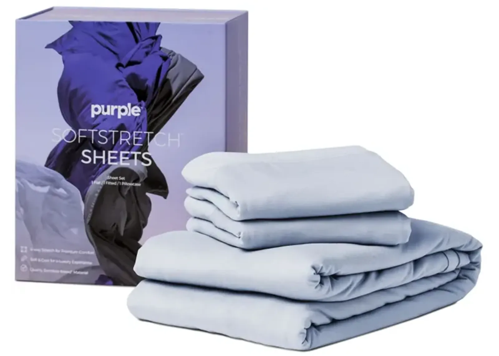 Softstretch Split King Sheets - Morning Mist