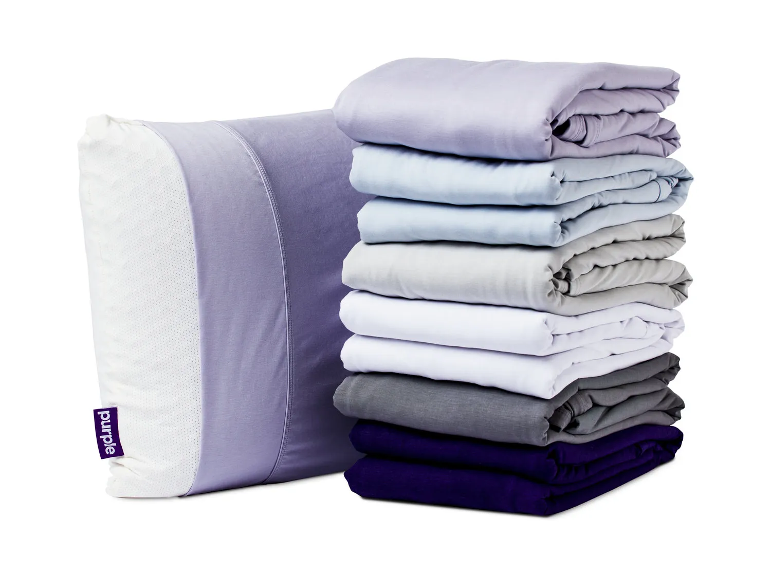 Softstretch King Cal King Sheets - Deep Purple