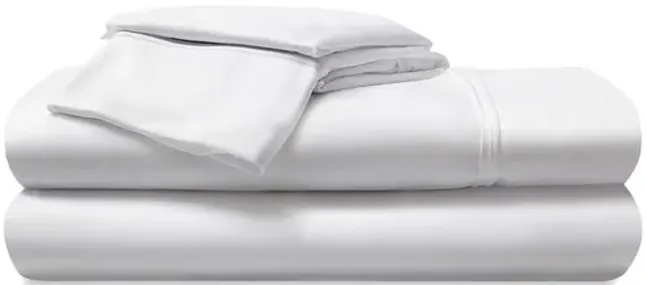 Hyper Cotton Split Head King Sheet Set - Bright White