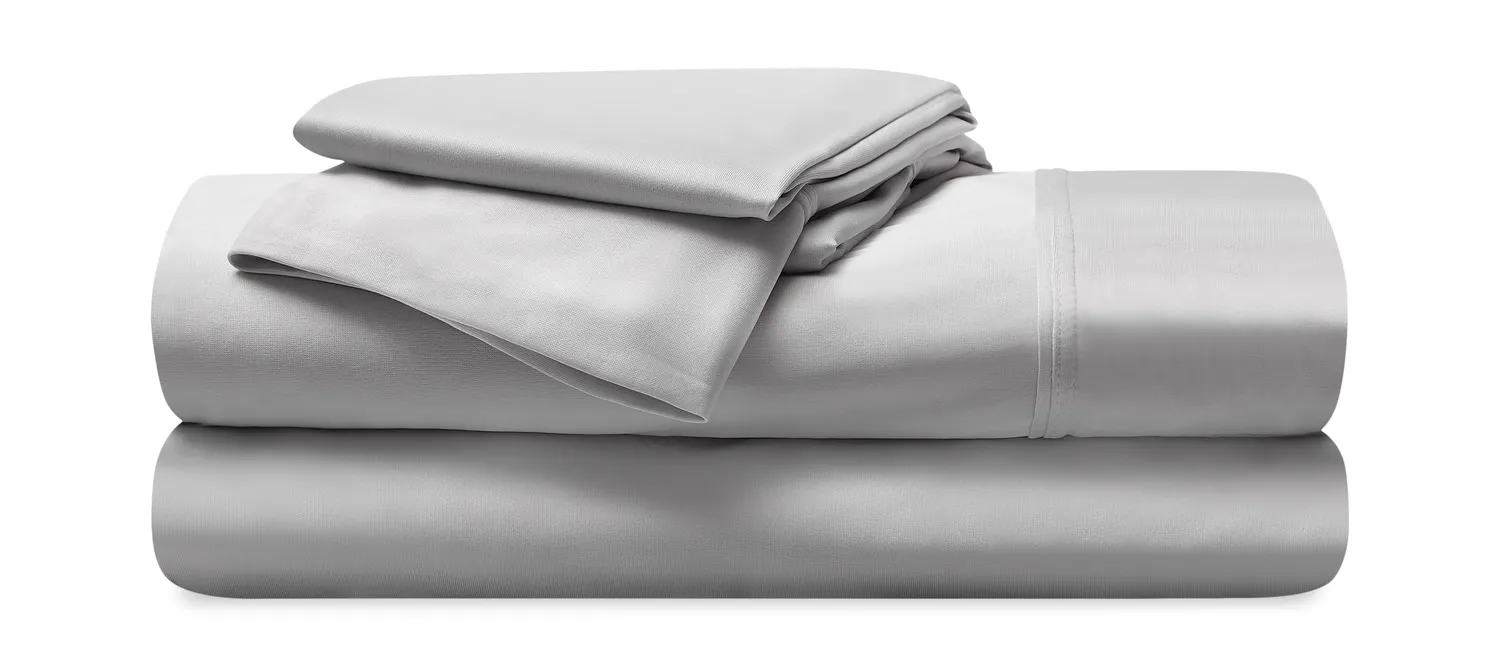 Dri-Tec Twin   Twin XL Sheet Set - Light Grey