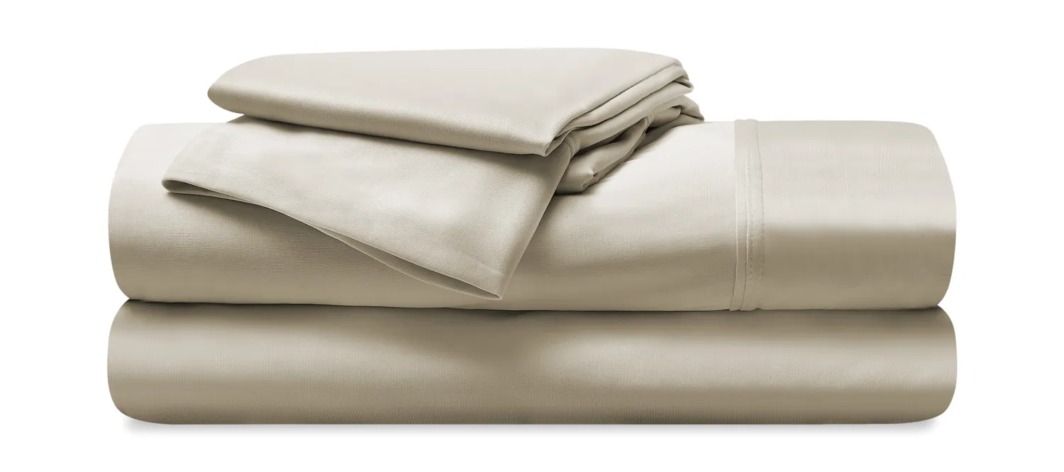 Dri-Tec Split Head King Sheet Set - Beige