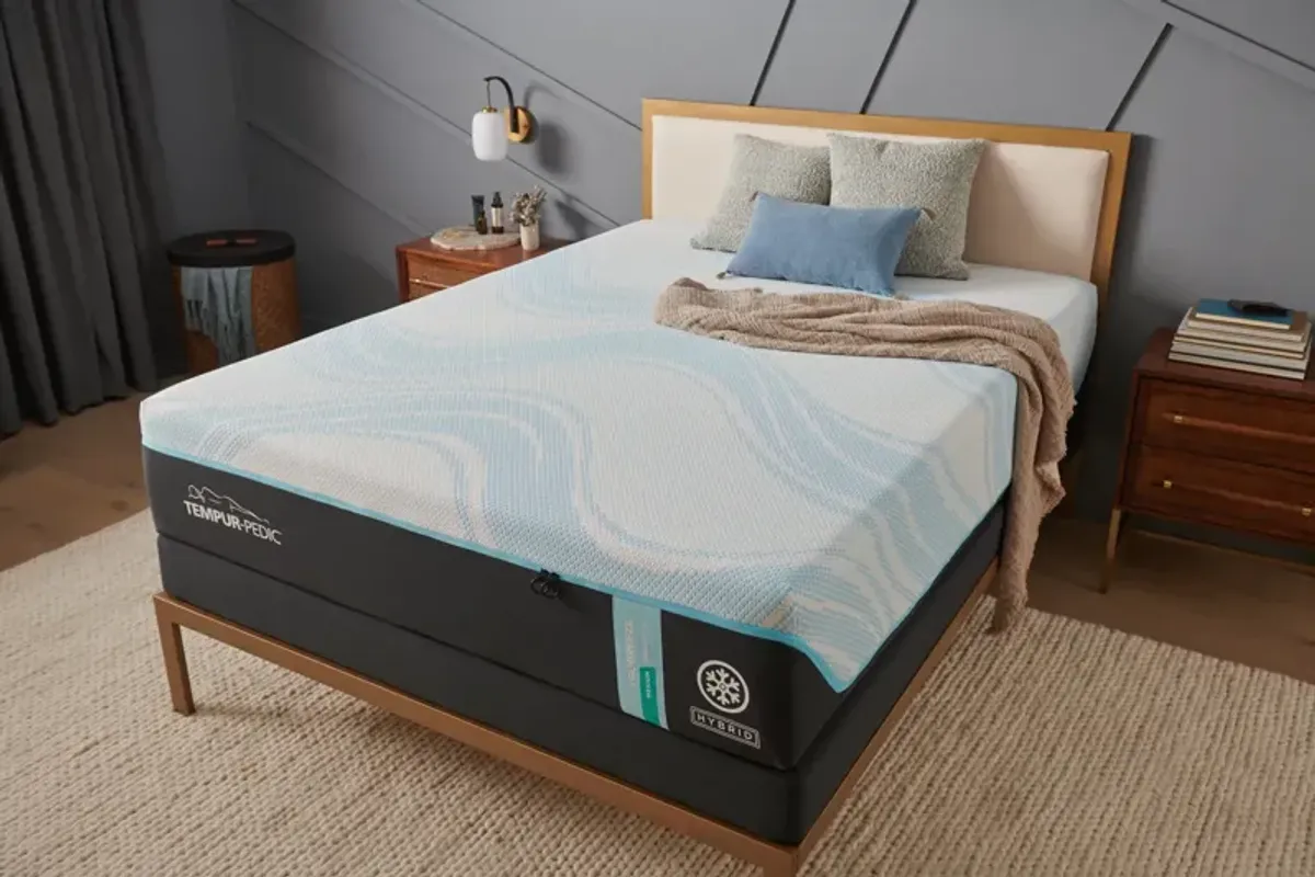 TEMPUR-ProBreeze Medium Hybrid Queen Mattress