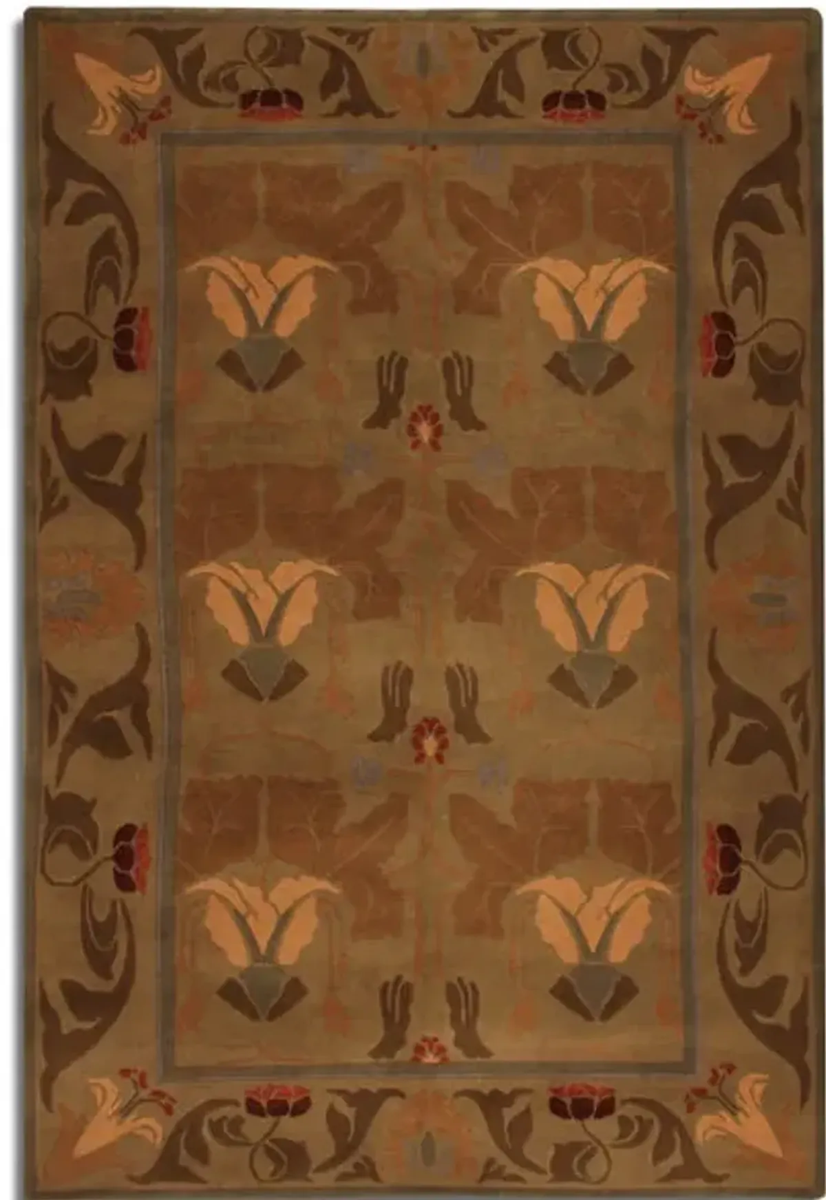 Morris Lily Area Rug - 4 0  X 6 0 